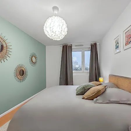 T2 Cosy à Avec Balcon&parking Privé Fegersheim