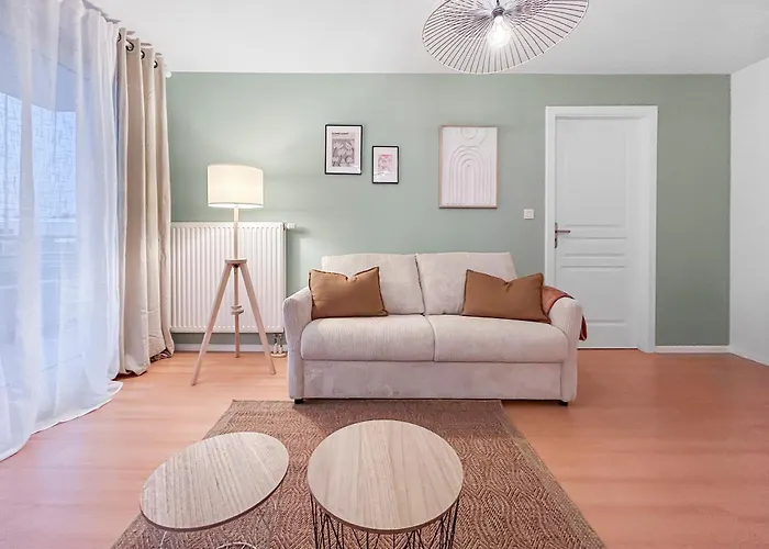 T2 Cosy A Avec Balcon & Parking Prive Fegersheim